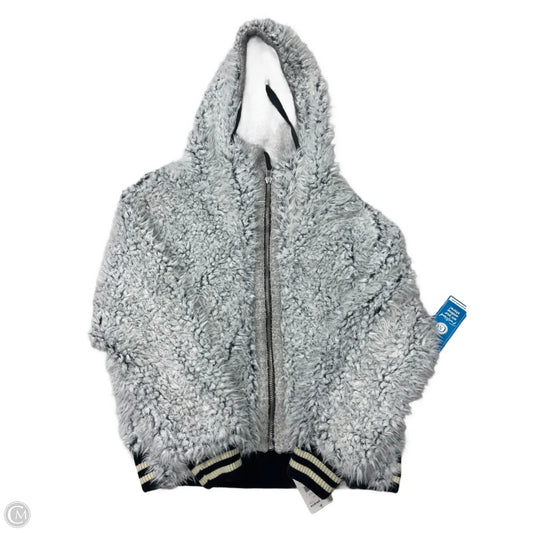 New! Jacket Faux Fur & Sherpa By Free People In Grey, Size: Xs