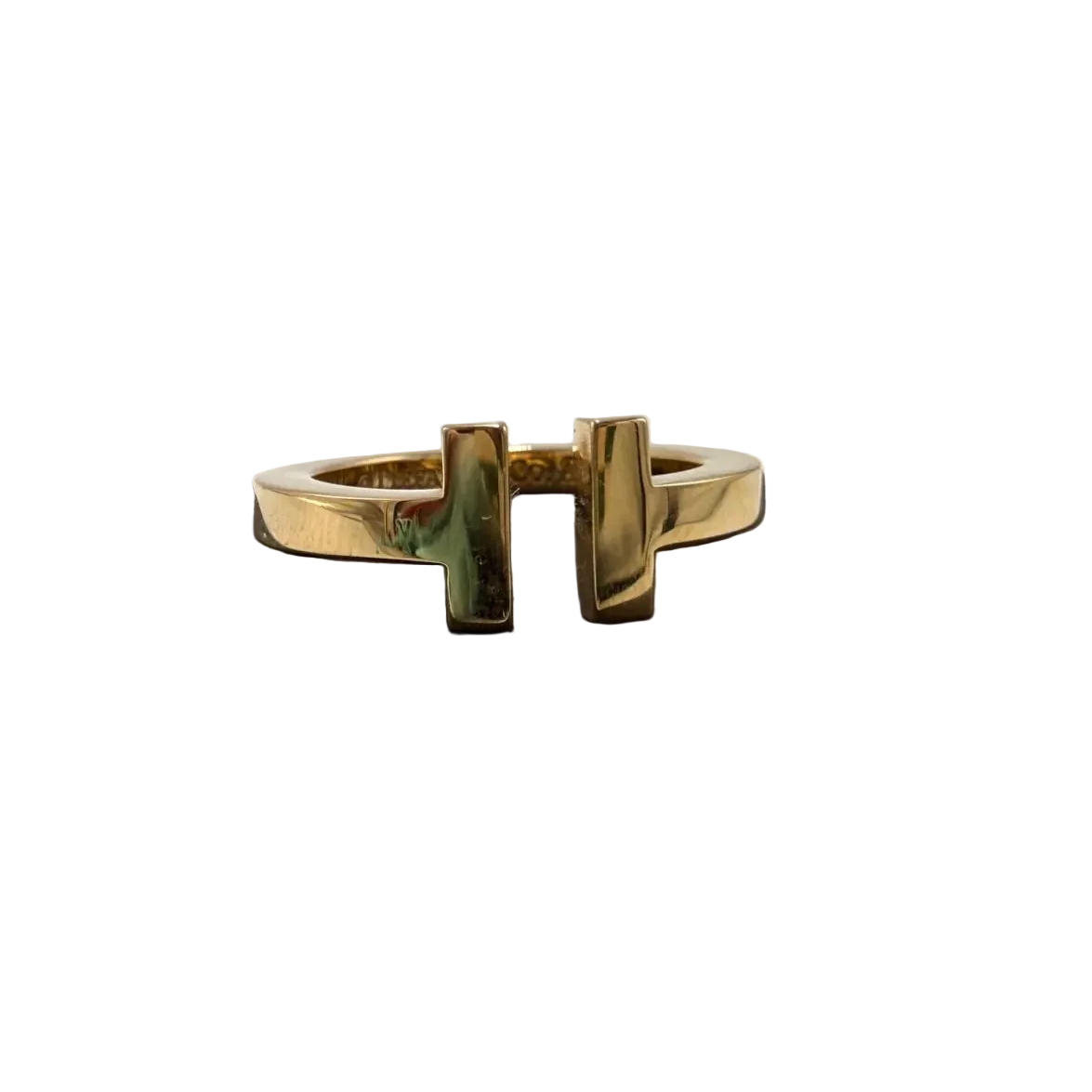 Tiffany and Company 18K T Square Luxury Ring, Size: 7