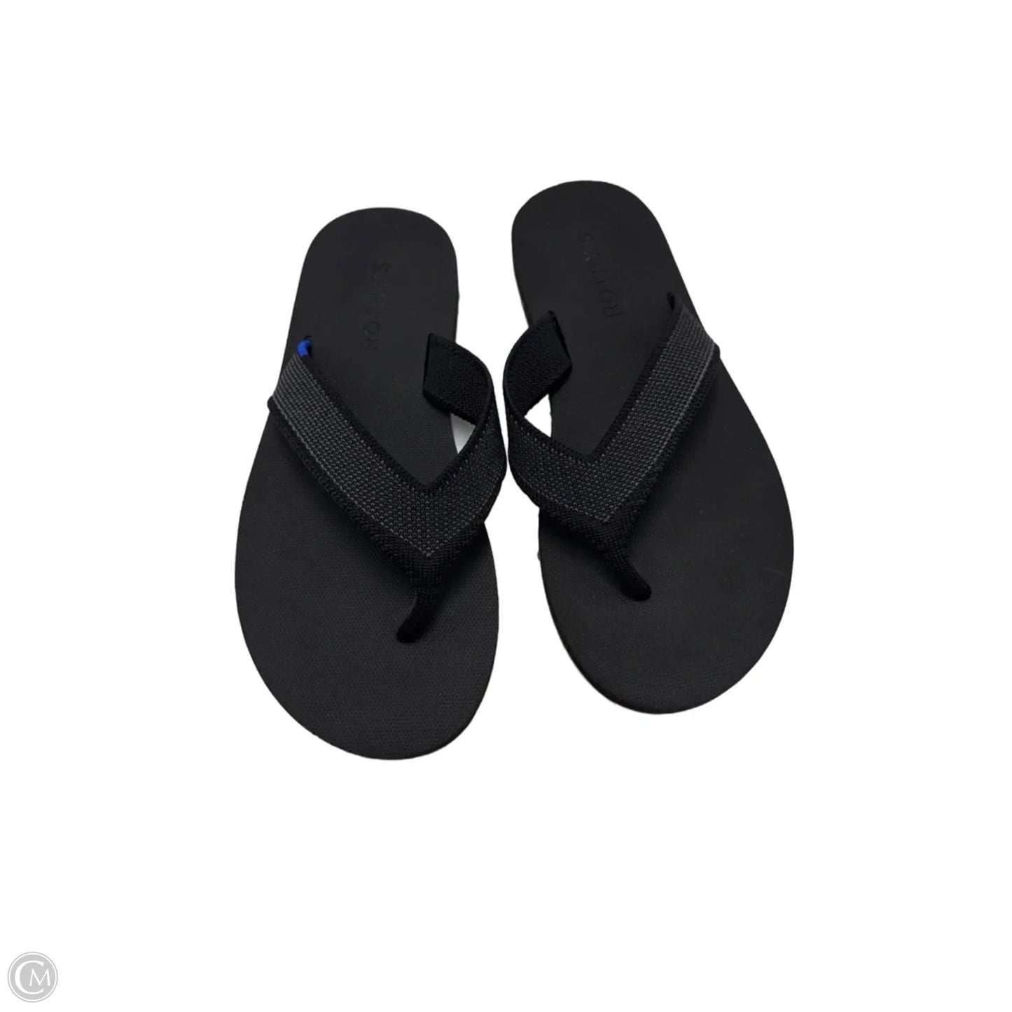 Like New! Sandals Designer By Rothys In Black, Size: 8.5 (39.5)