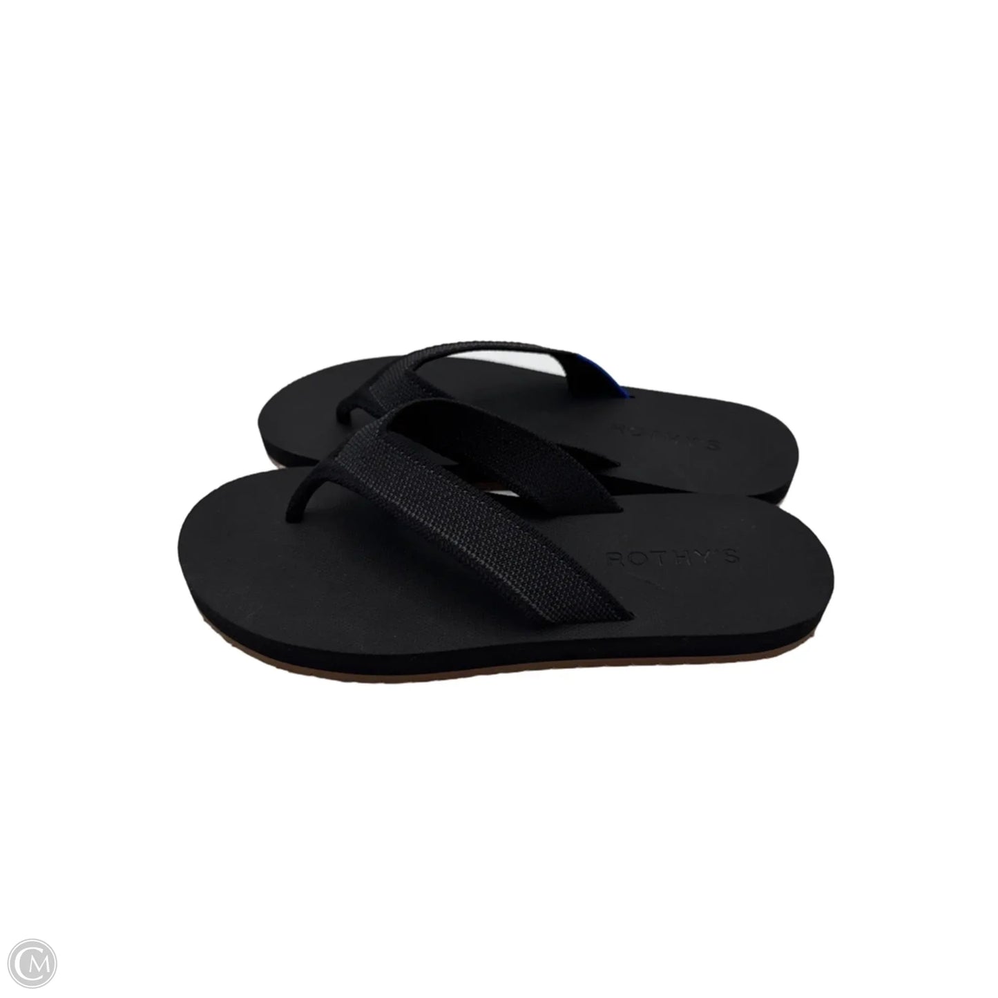 Like New! Sandals Designer By Rothys In Black, Size: 8.5 (39.5)
