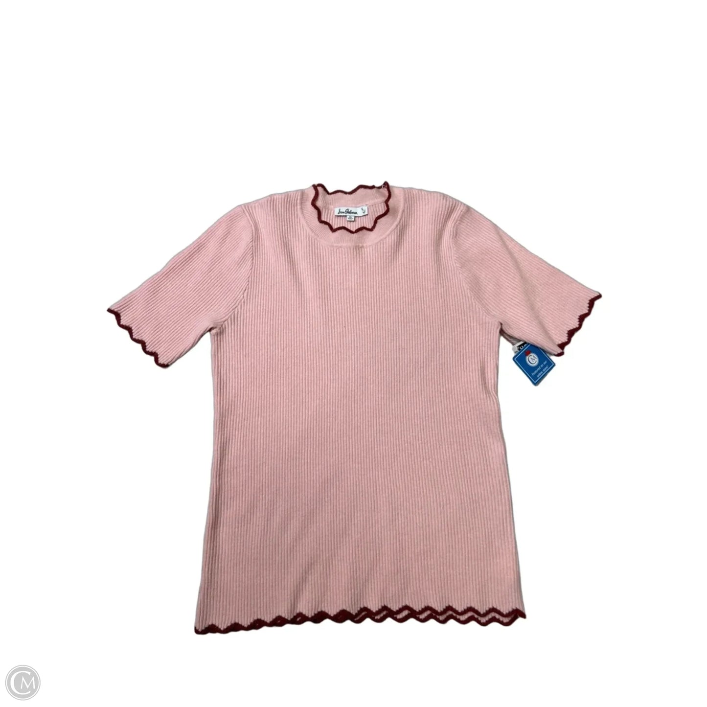 Sweater Short Sleeve By Sam Edelman In Pink, Size: Xl