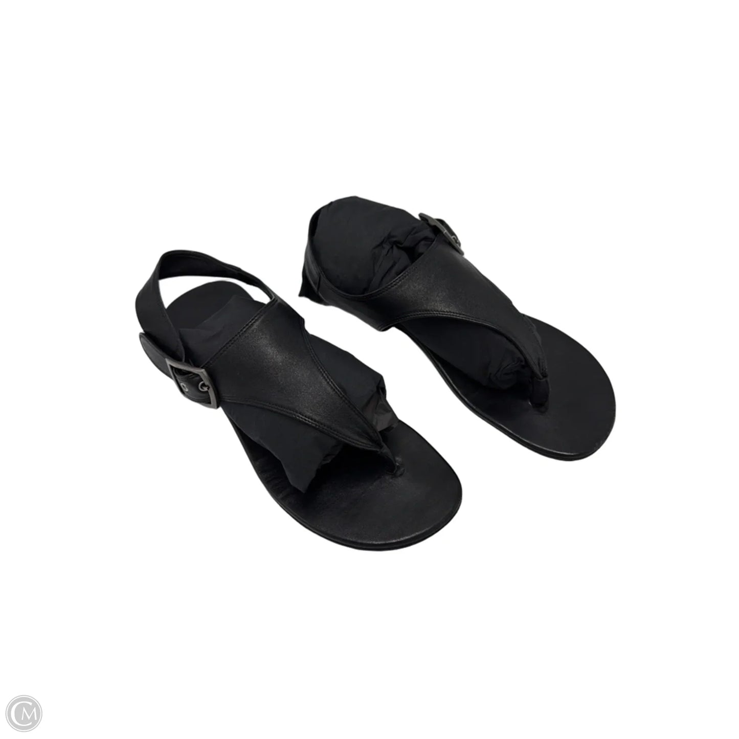 Yves Saint Laurent Mojave Luxury Sandals  In Black, Size: 7 (37)