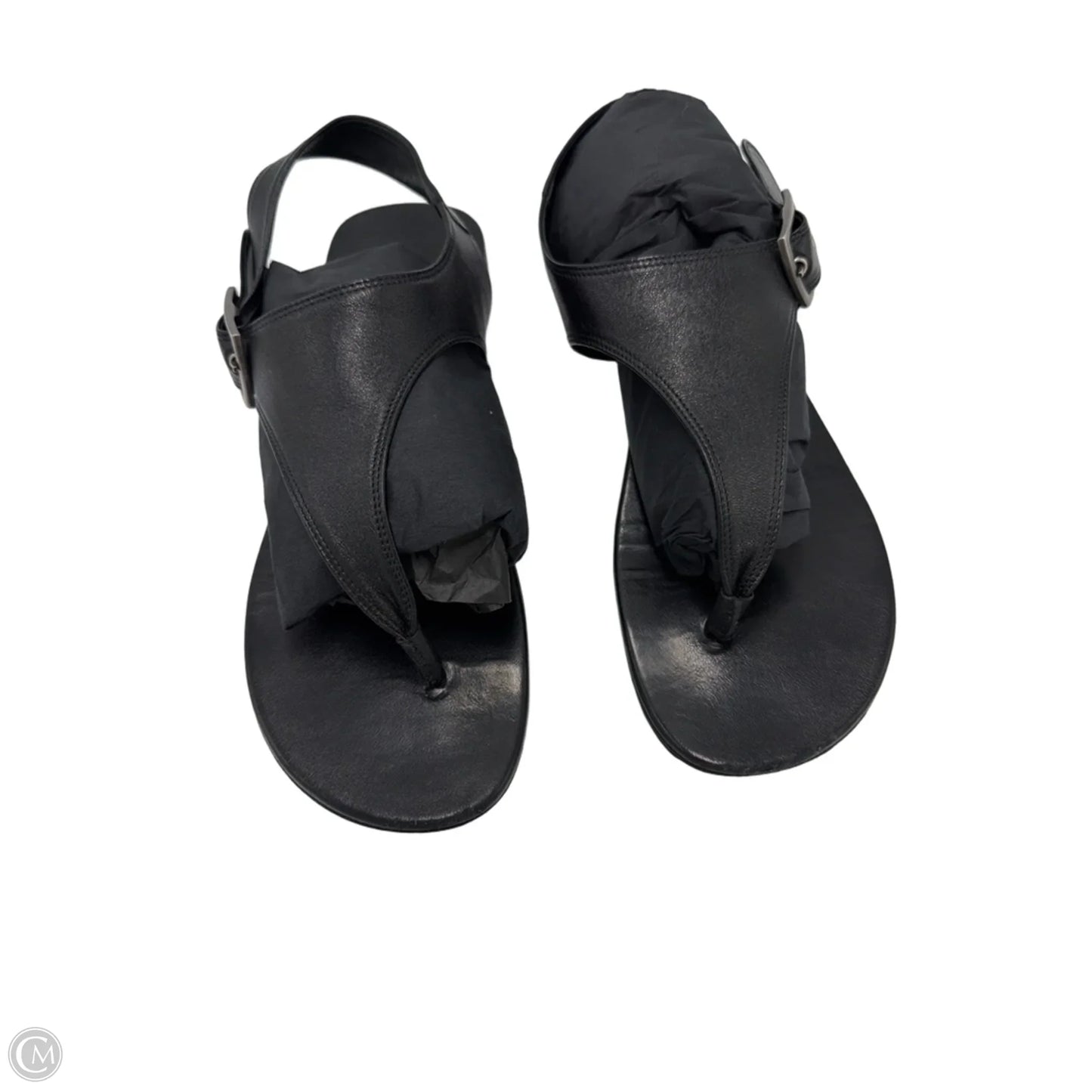 Yves Saint Laurent Mojave Luxury Sandals  In Black, Size: 7 (37)