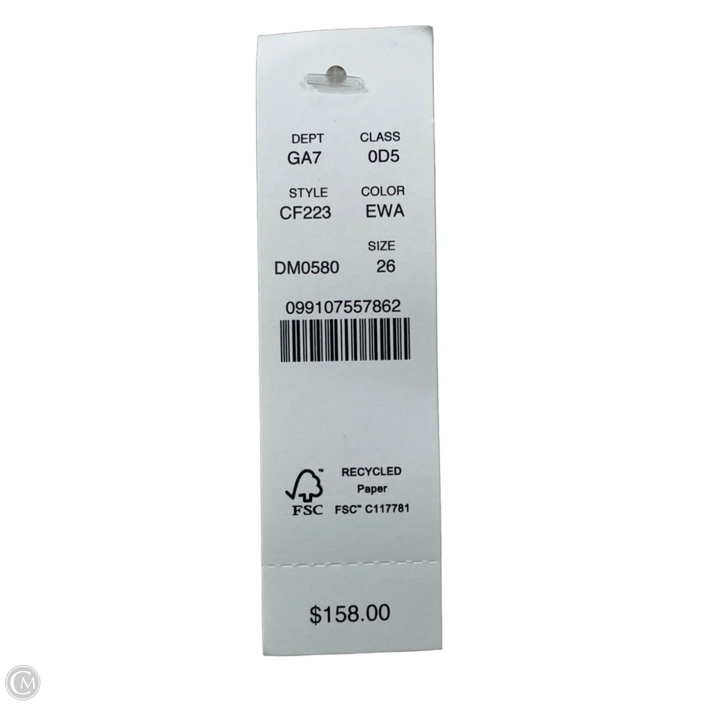Jeans Flared By J. Crew In White Denim, Size: 2