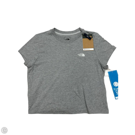 New! Athletic Top Short Sleeve By The North Face In Grey, Size: S