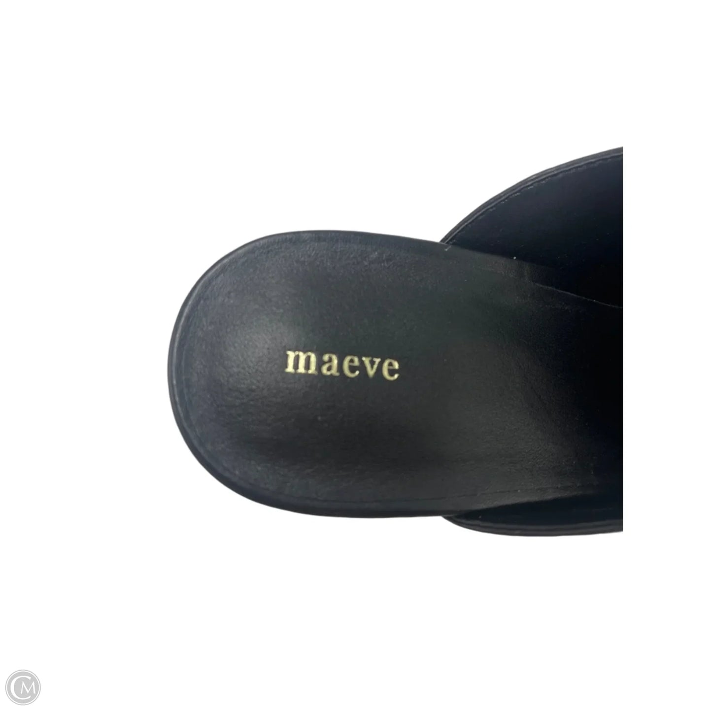 Shoes Heels Kitten By Maeve In Black, Size: 7