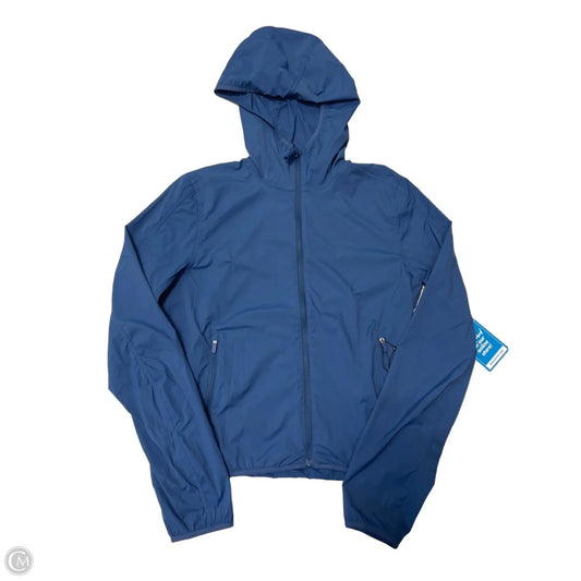 New! Athletic Jacket By Lululemon In Blue, Size: Xxs
