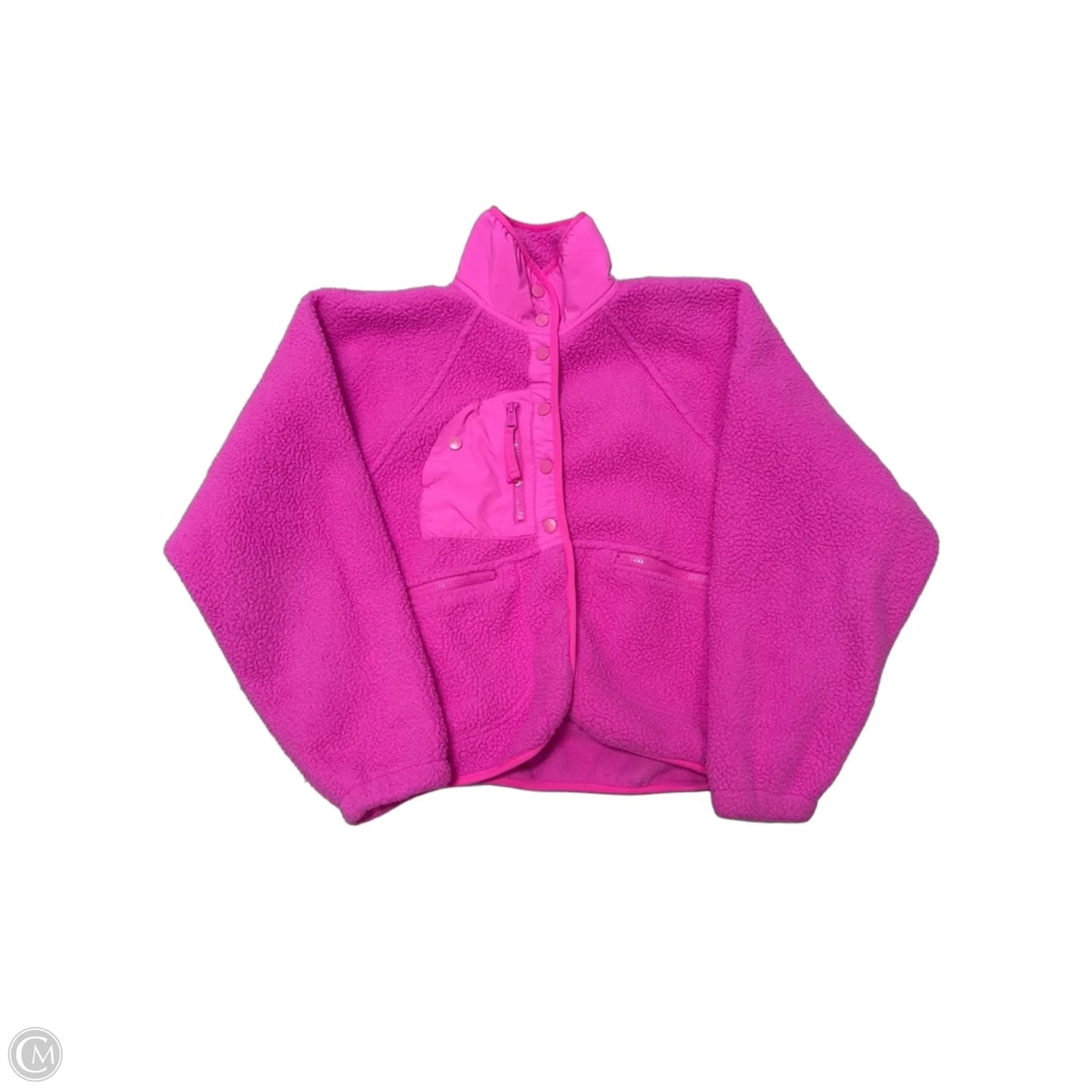 Jacket Fleece By Free People In Pink, Size: Xs