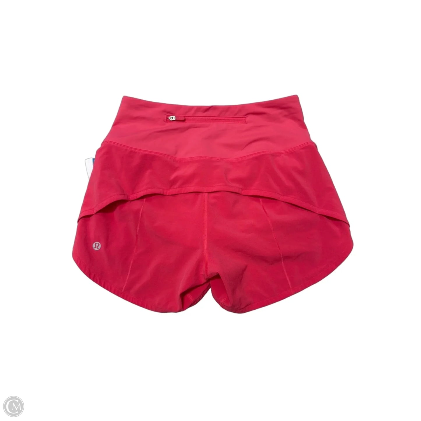 Athletic Shorts By Lululemon In Pink, Size: 2