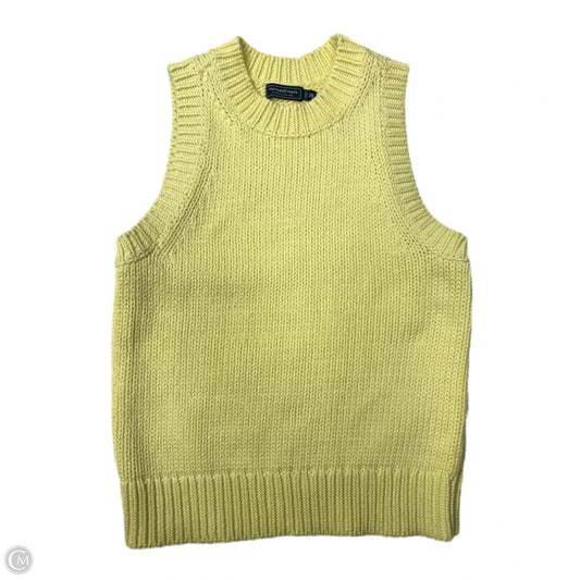 Top Sleeveless By Vineyard Vines In Yellow, Size: Xs