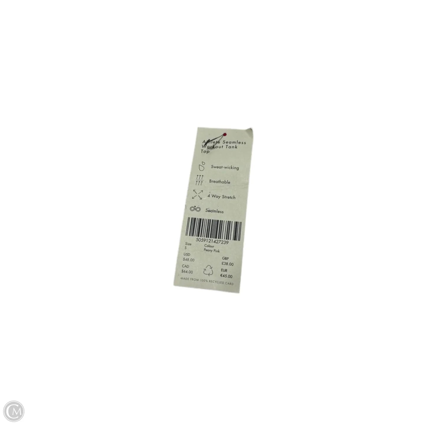 New! Athletic Tank Top By Sweaty Betty In Pink, Size: S