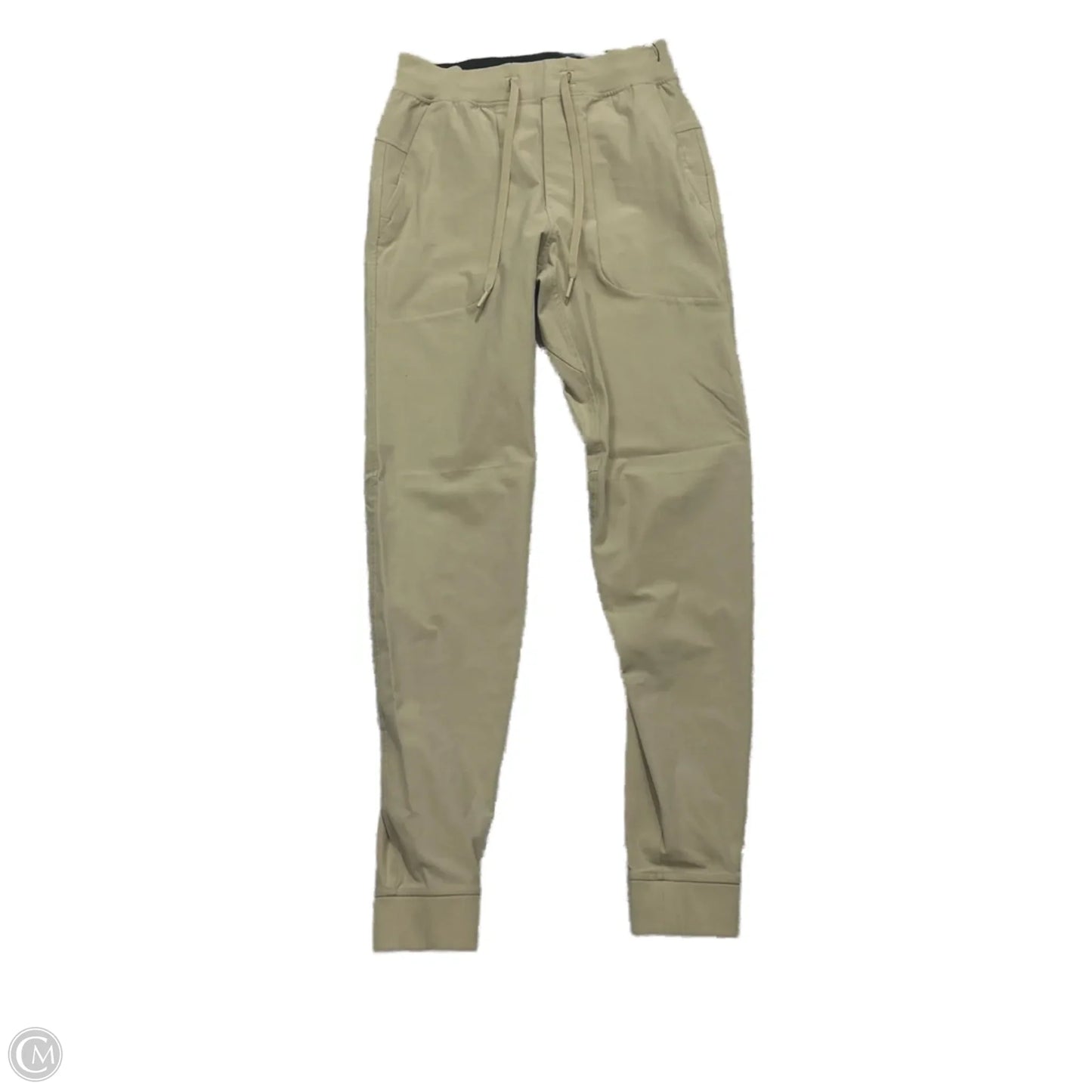 Athletic Pants By Lululemon In Tan, Size: S