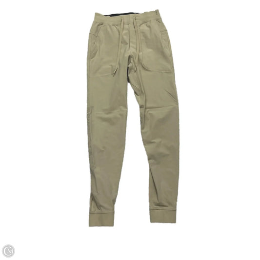Athletic Pants By Lululemon In Tan, Size: S