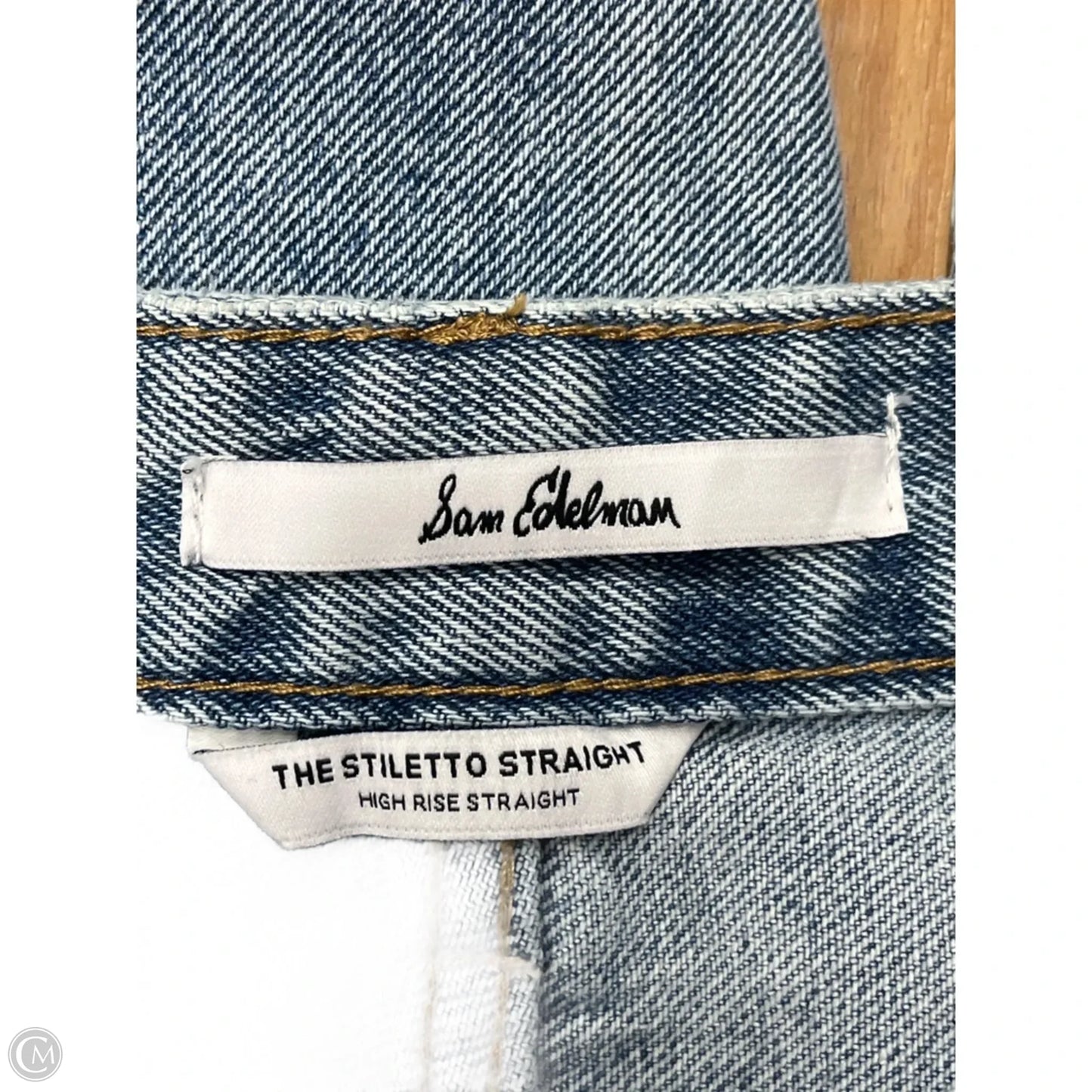 Jeans Boyfriend By Sam Edelman In Blue, Size: 8