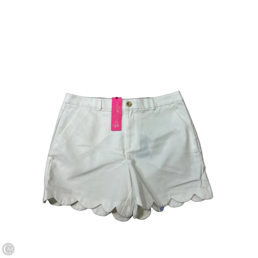 New! Shorts Designer By Lilly Pulitzer In White, Size: 12