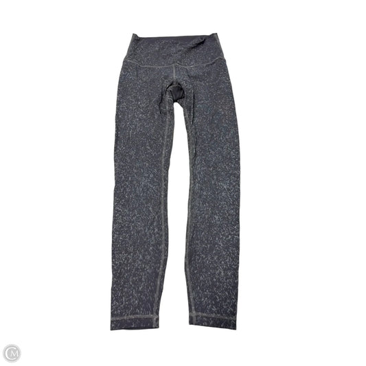 Athletic Leggings By Lululemon In Grey, Size: S