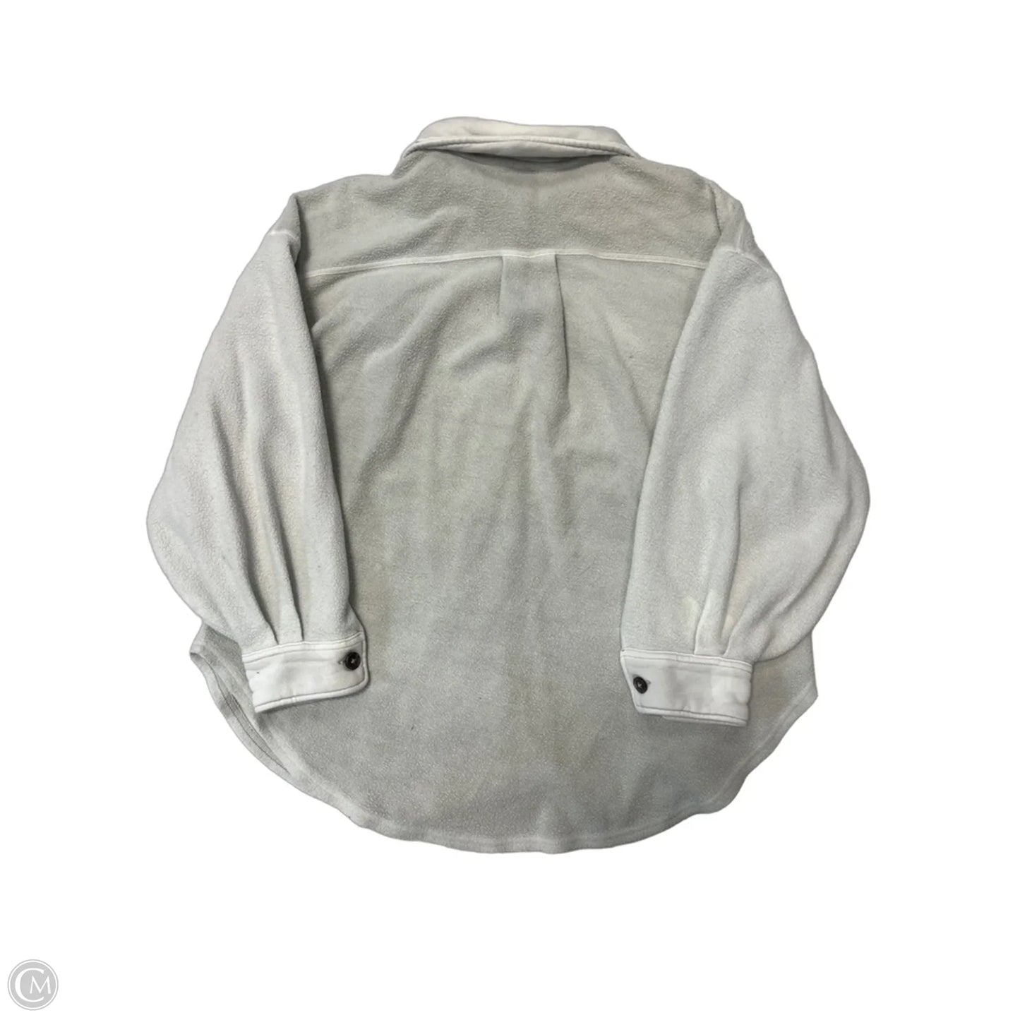 Jacket Fleece By Free People In Grey, Size: M