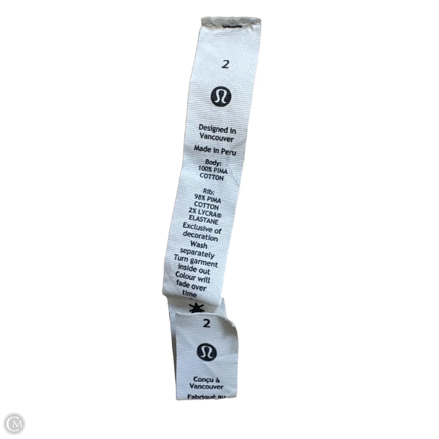 Athletic Tank Top By Lululemon In Beige, Size: Xs