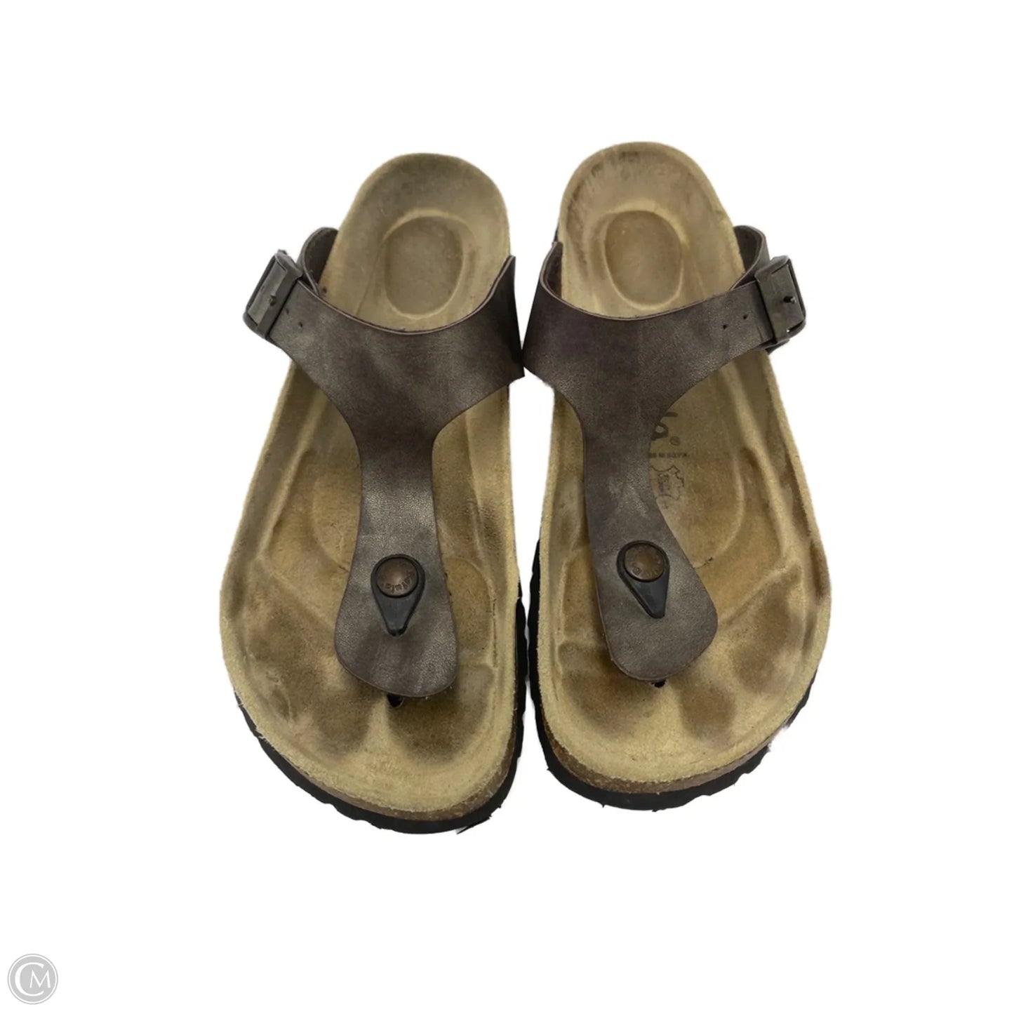 Sandals Designer By Birkenstock In Brown, Size: 8.5