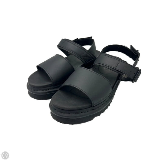 Sandals Designer By Dr Martens In Black, Size: 8