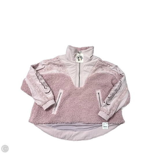 New! Jacket Faux Fur & Sherpa By Free People In Pink, Size: Xs