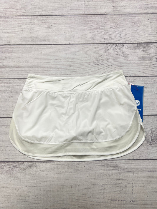 Athletic Skirt By Lululemon In White, Size: 10