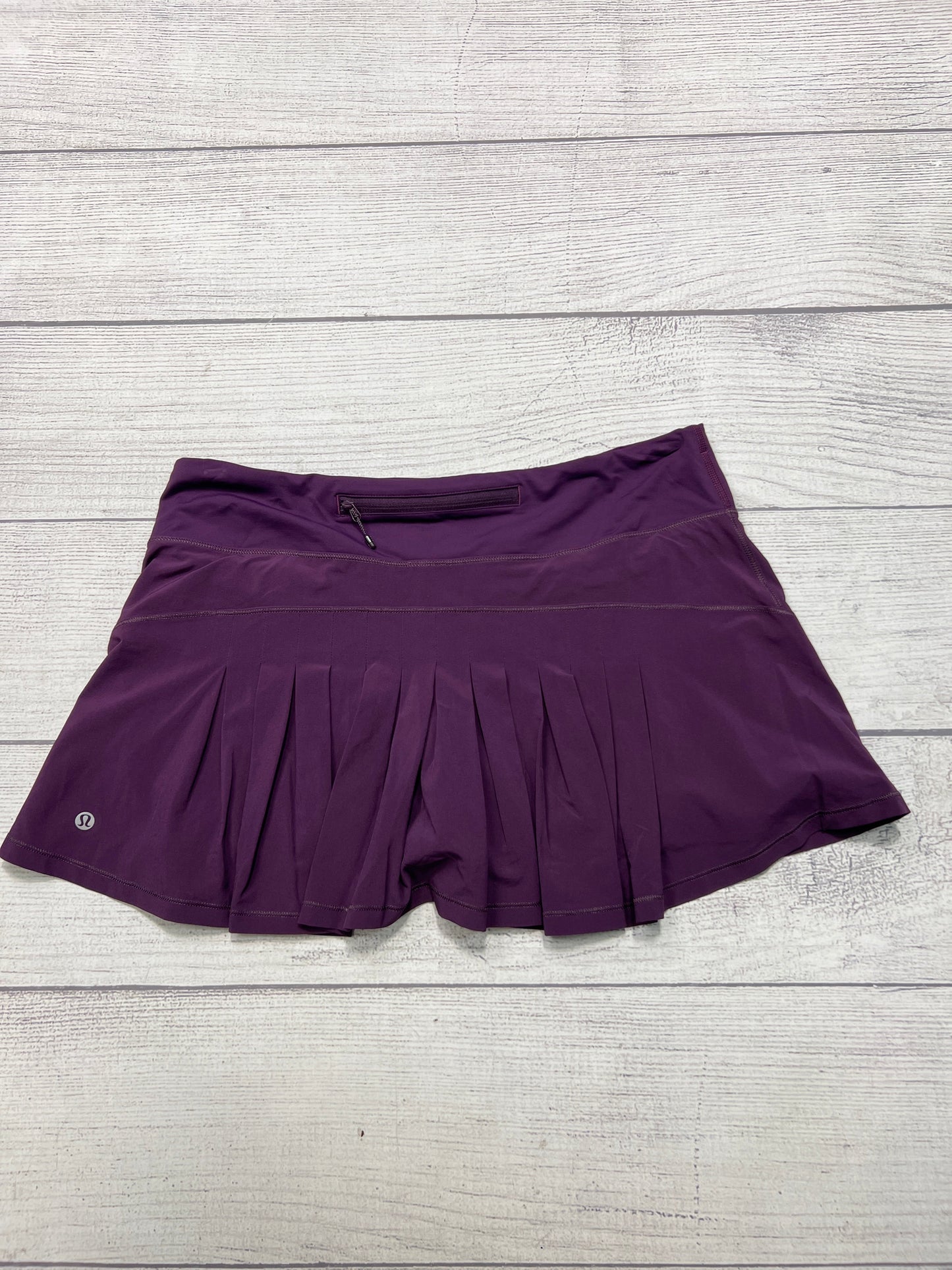 Athletic Skirt By Lululemon In Purple, Size: 10