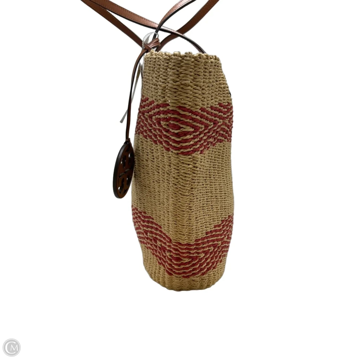 Tory Burch Miller Straw Designer Tote