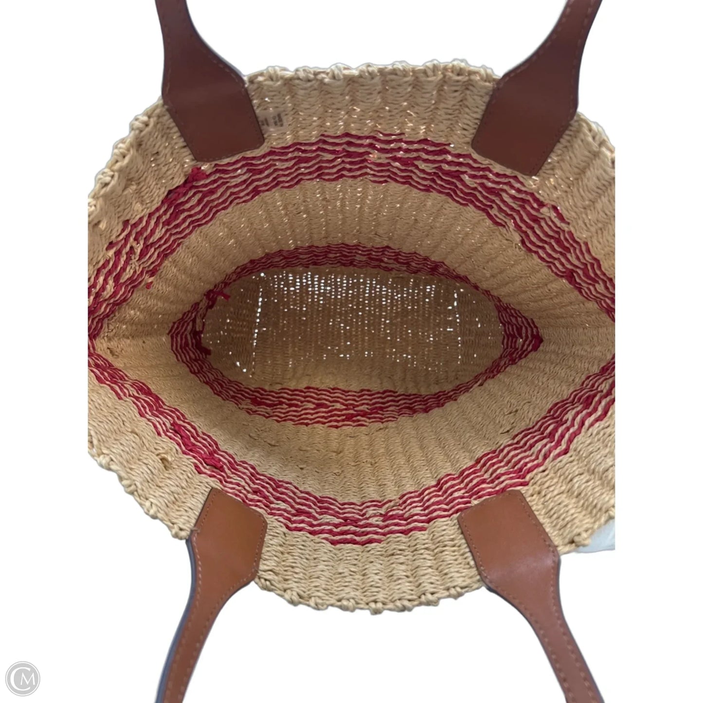 Tory Burch Miller Straw Designer Tote