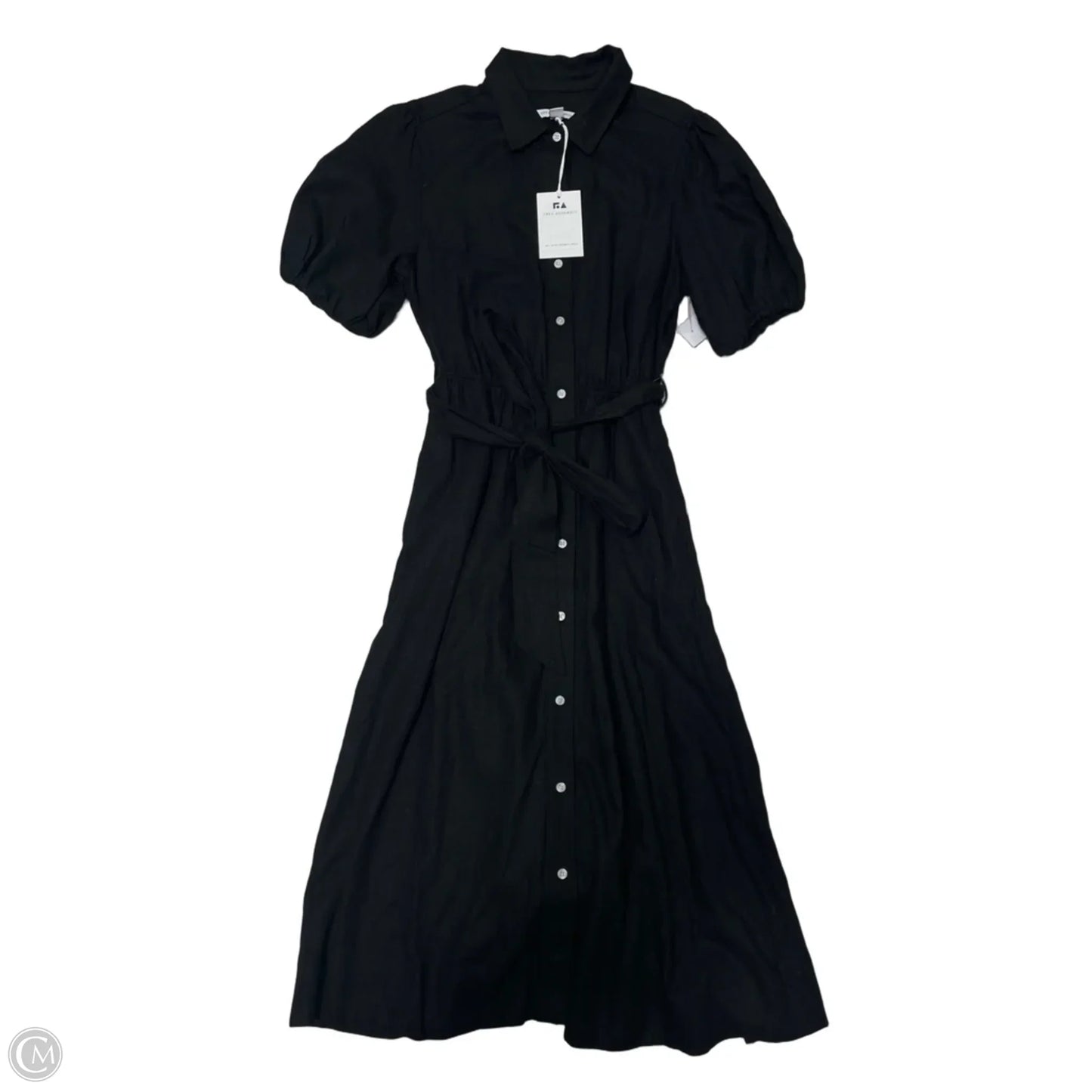 New! Dress Casual Midi By Free Assembly In Black, Size: M