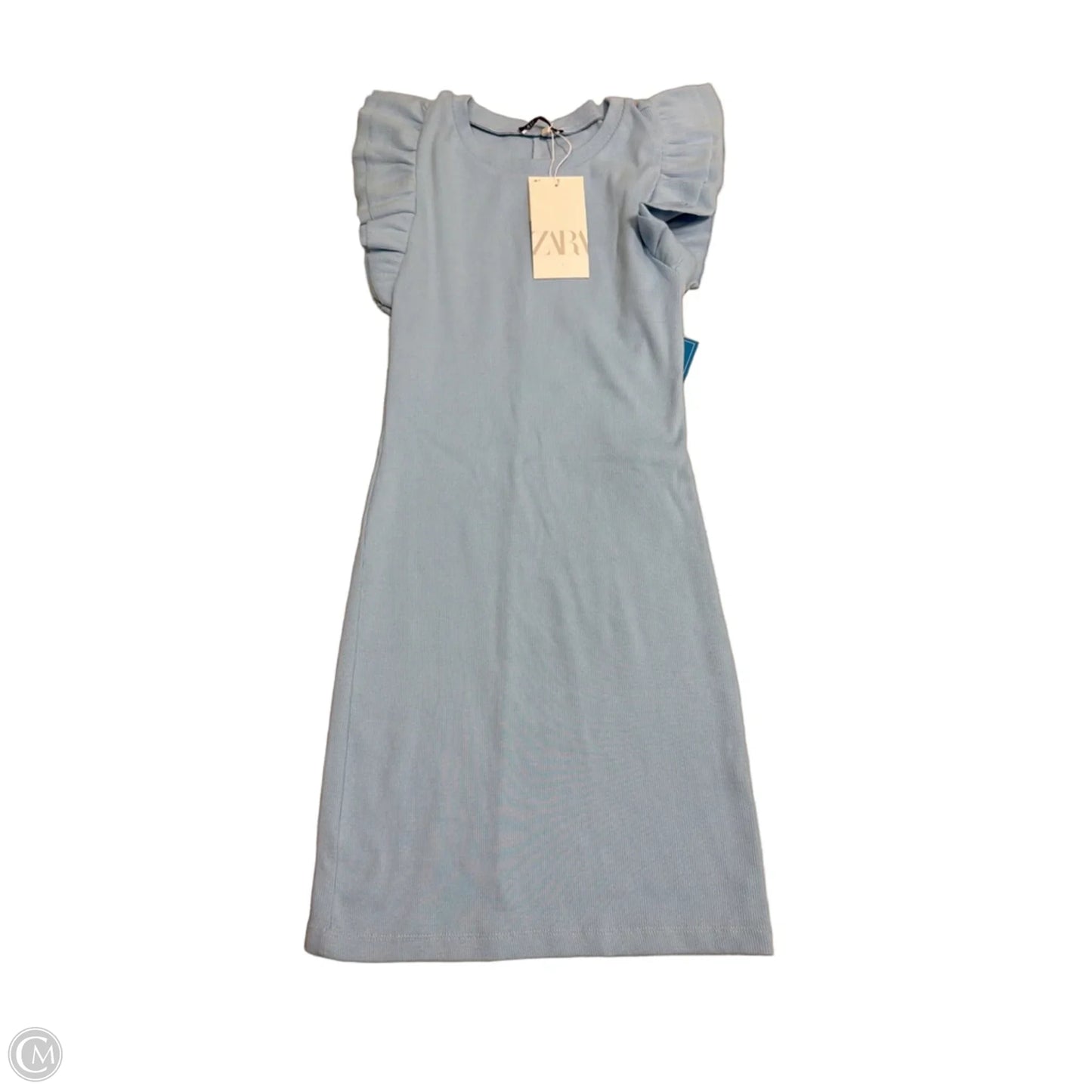 New! Dress Casual Short By Zara In Blue, Size: S