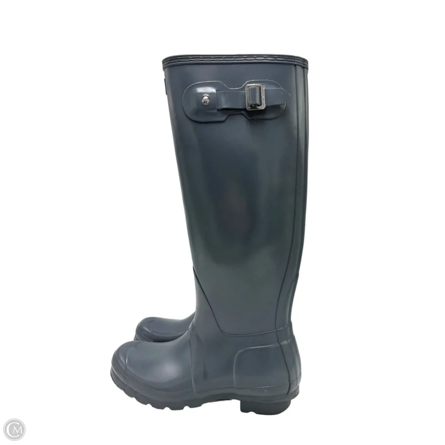 Boots Rain By Hunter In Blue, Size: 8