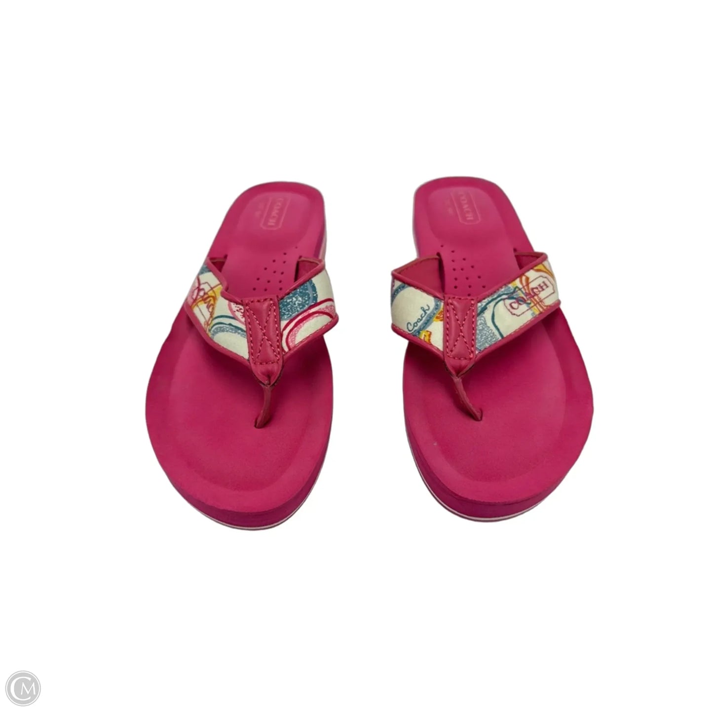 Shoes Designer By Coach In Pink, Size: 5