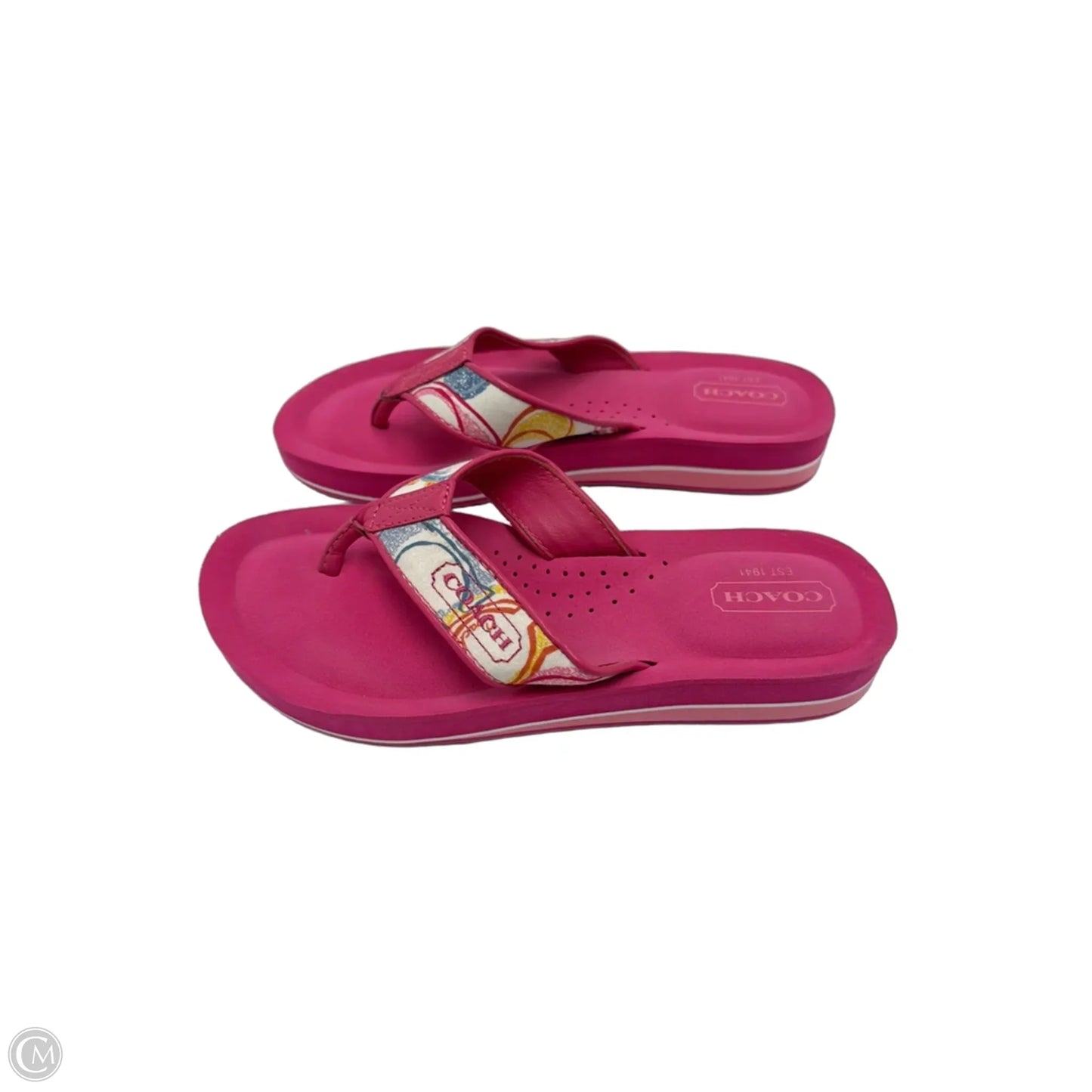 Shoes Designer By Coach In Pink, Size: 5