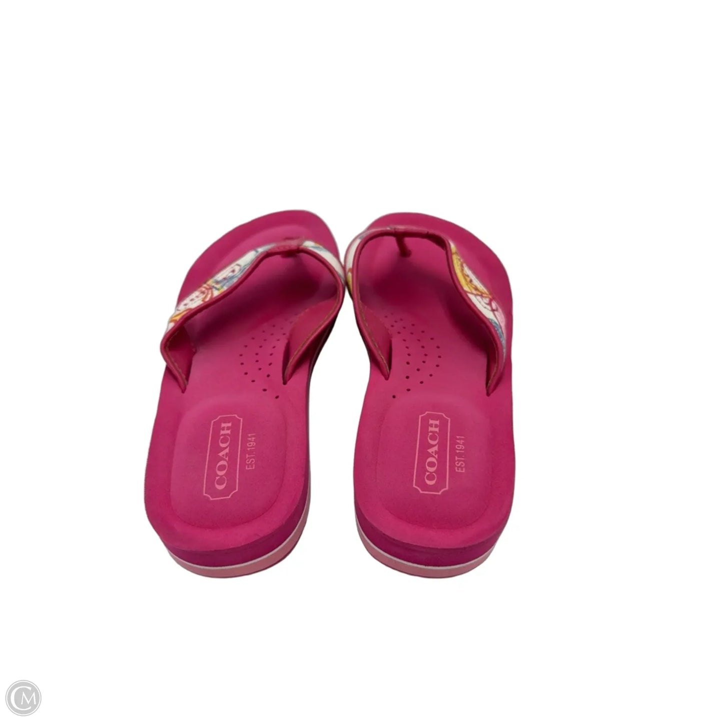 Shoes Designer By Coach In Pink, Size: 5