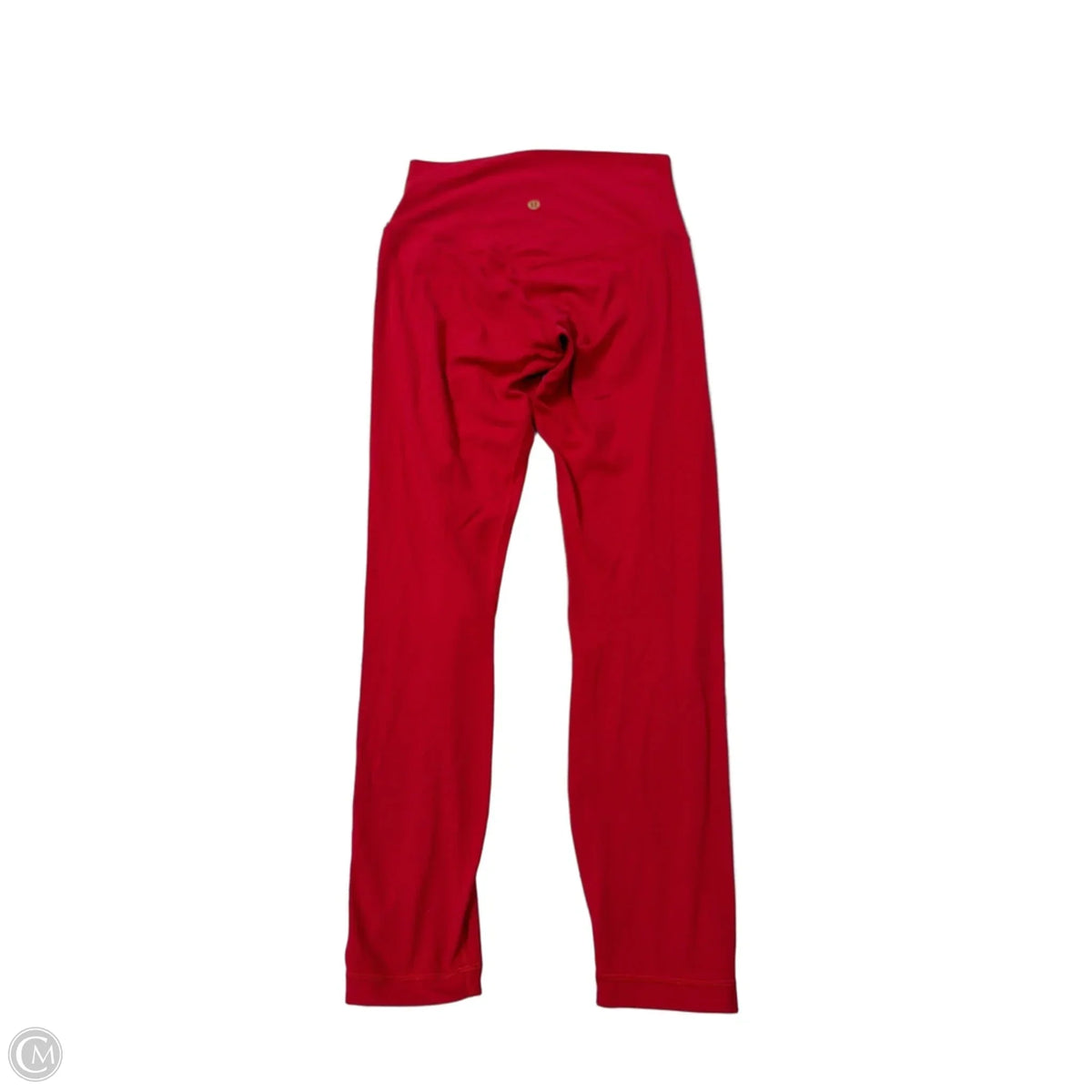 Athletic Leggings By Lululemon In Red, Size: 6
