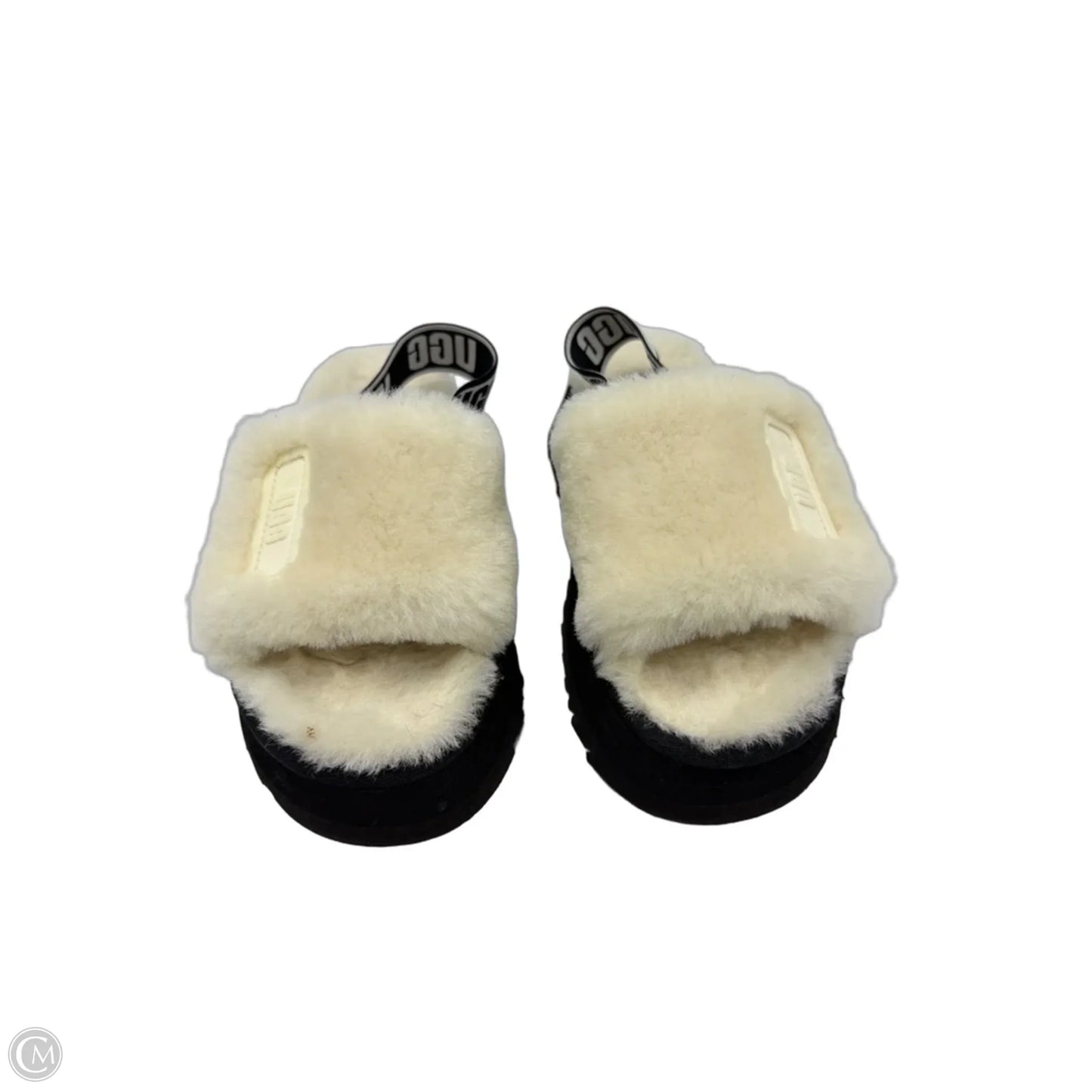 Shoes Designer By UGG In Black & Cream, Size: 6