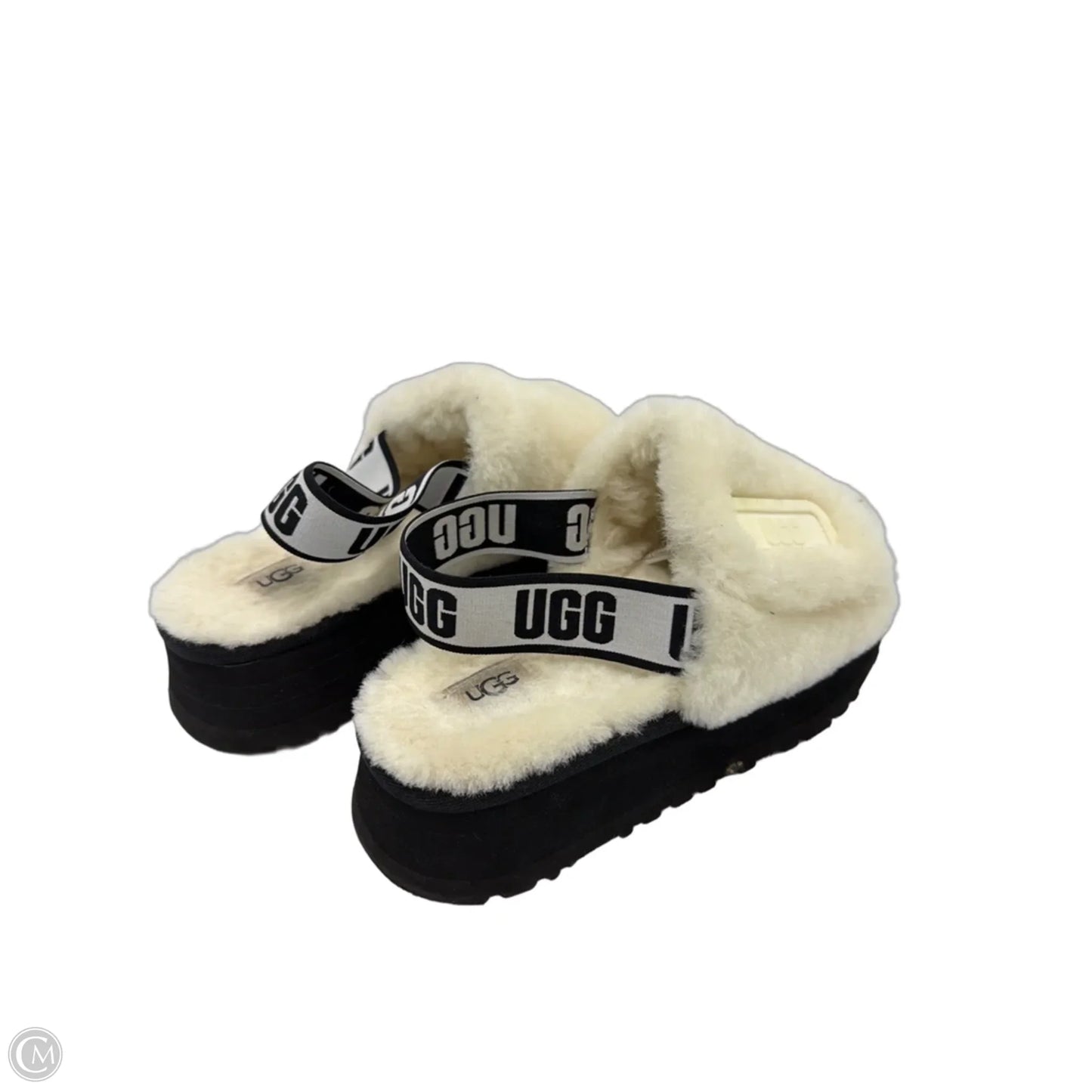 Shoes Designer By UGG In Black & Cream, Size: 6