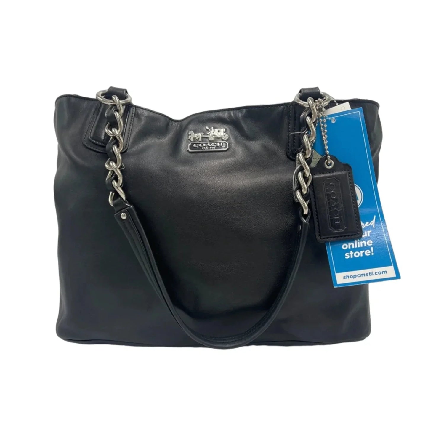 Coach Madison Chain East West Designer Handbag