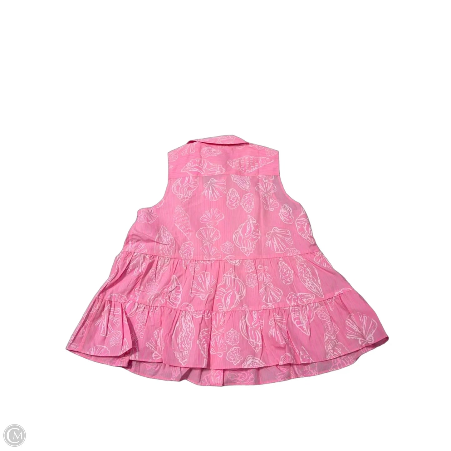 New! Top Sleeveless Designer By Lilly Pulitzer In Pink, Size: 10