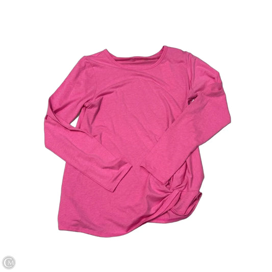 New! Top Long Sleeve Designer By Lilly Pulitzer In Pink, Size: Xl