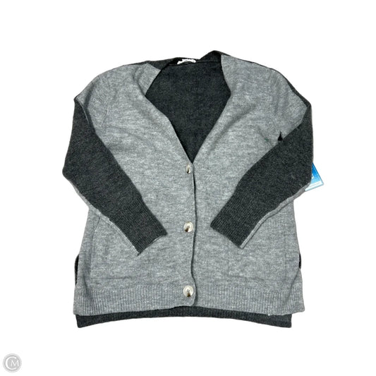 Sweater Cardigan By Bb Dakota In Grey, Size: M