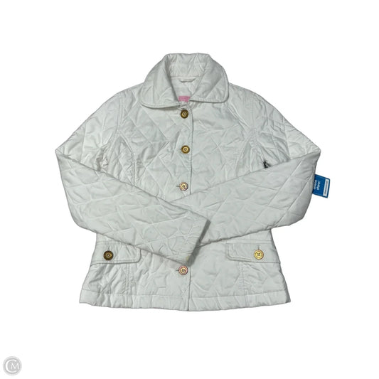 Lilly Pulitzer White Designer Jacket Size XS