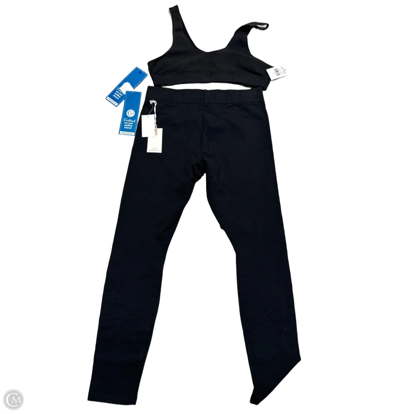 New! Athletic Pants 2pc By Good American In Black, Size: 4/XL