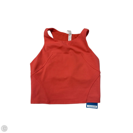 Athletic Tank Top By Lululemon In Pink, Size: 4