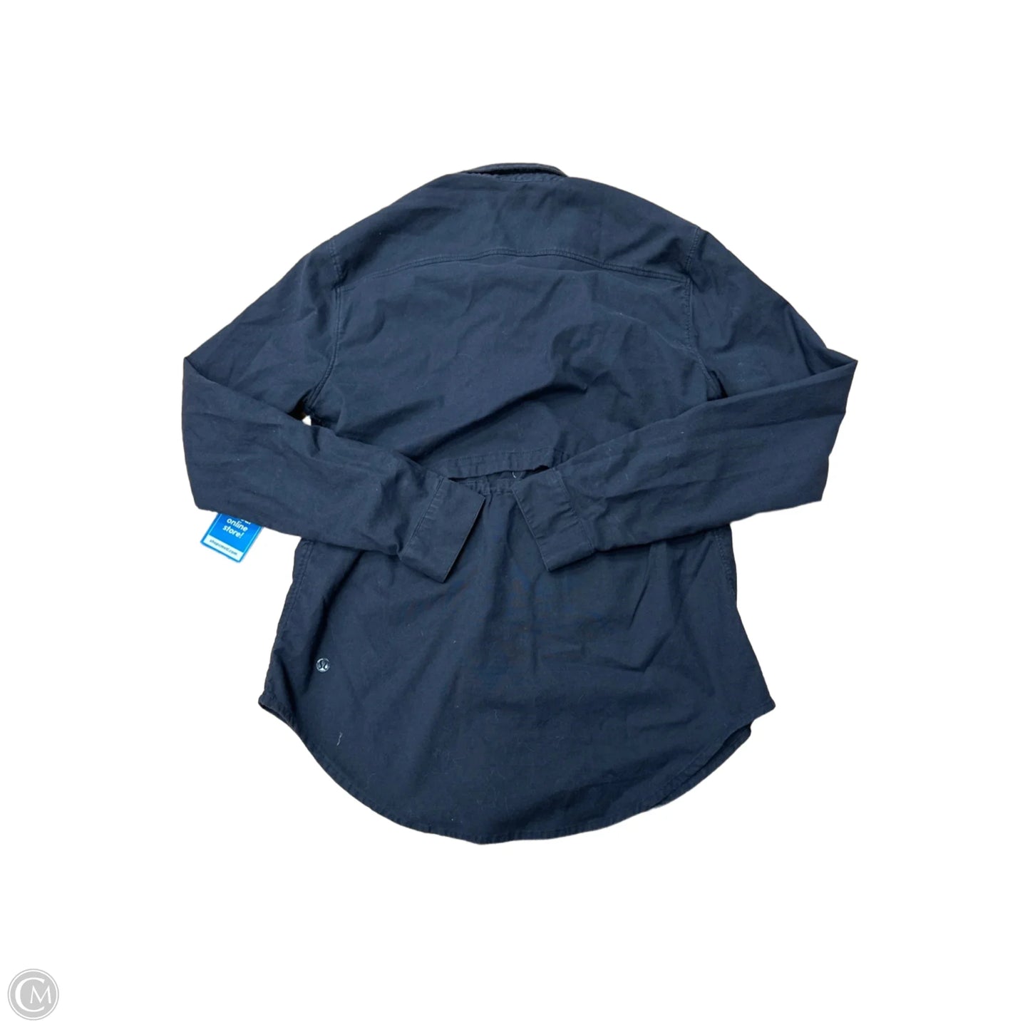 Athletic Jacket By Lululemon In Grey, Size: M