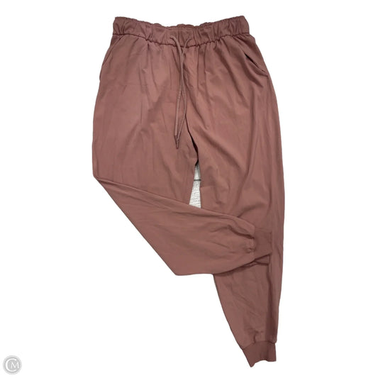 Pants Joggers By Lululemon In Pink, Size: 12