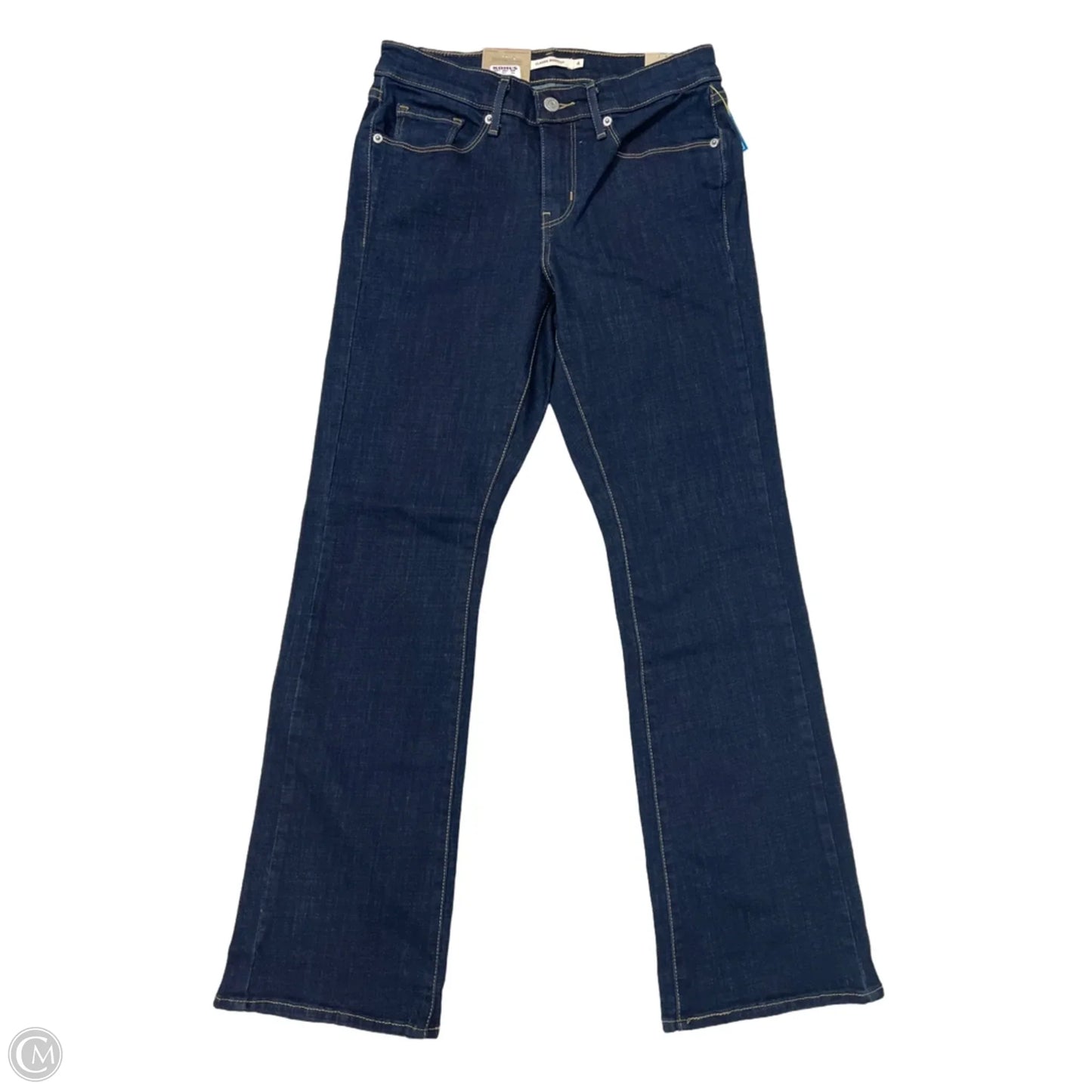 Jeans Boot Cut By Levis In Blue, Size: 4