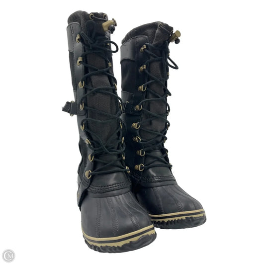 Boots Snow By Sorel In Black, Size: 7