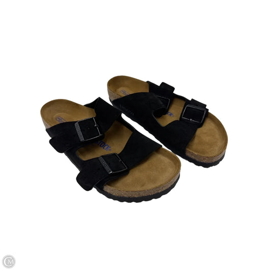 Shoes Designer By Birkenstock In Black & Brown, Size: 8